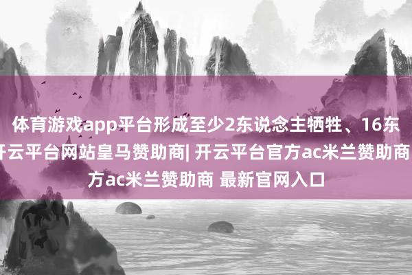 体育游戏app平台形成至少2东说念主牺牲、16东说念主受伤-开云平台网站皇马赞助商| 开云平台官方ac米兰赞助商 最新官网入口